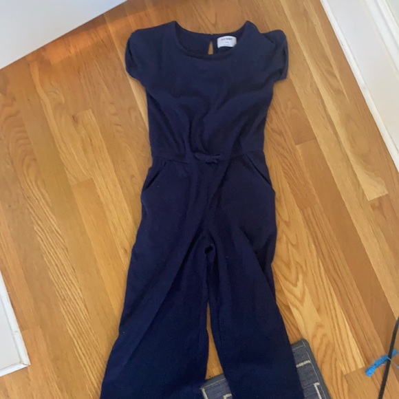 Old Navy ribbed jumpsuit navy; so soft - Picture 1 of 7